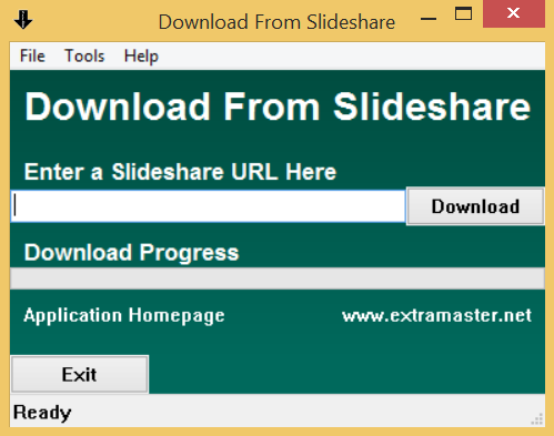 Download From Slideshare on Windows 8.1